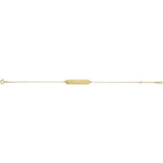 14K Yellow Natural Peridot Geometric 7-8" Bracelet