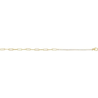 14K Yellow 1 CTW Natural Diamond Line 7 1/2" Bracelet