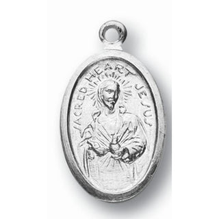 Scapular Silver Aluminium Medal 100-Pack