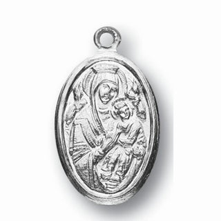 Our Lady Of Perpetual Help Silver Alum Inum 100-Pack
