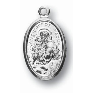 St Anthony Silver Aluminium Medal 100-Pack