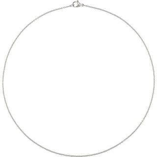 Stainless Steel 1.5 mm Cable 18" Chain