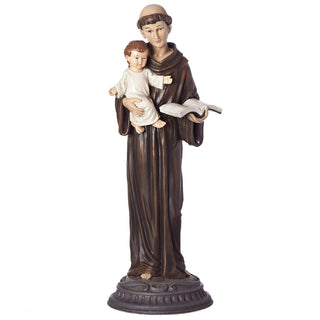 19.75-Inch St Anthony Antique Figure