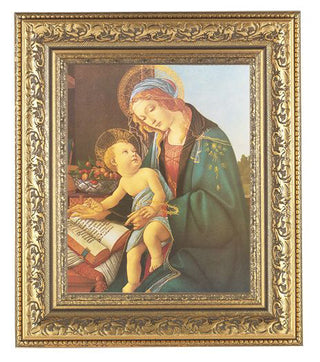 Botteccelli-Madonna And Child Antique Gold Frm10.25X12.25" 8X10Prt