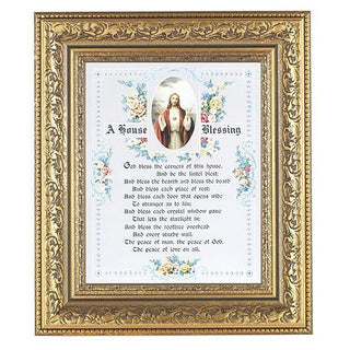 House Blessing-Shj In Antique Gold Frame 8X10 Print