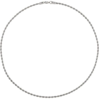 Stainless Steel 4 mm Rope 24" Chain