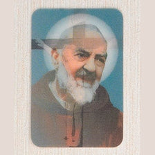 12-Pack - 3-D Card - Crucifixion/ Padre Pio