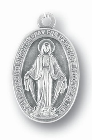 Miraculous Medal 1" Oxidized 25-Pack