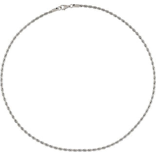 Stainless Steel 3 mm Rope 24" Chain