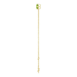 14K Yellow 5 mm Natural Peridot 6 1/2-7 1/2" Bracelet