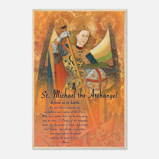 St. Michael the Archangel Prayer Framed Print - view 11