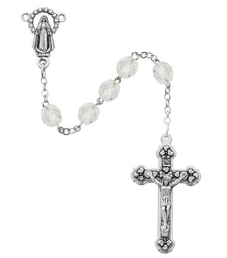 6MM Crystal April Rosary