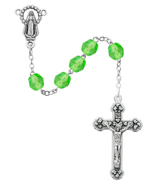 6MM Peridot August Rosary