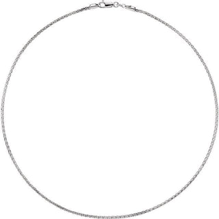 1.75 mm Diamond-Cut Wheat Chain 