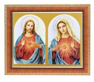 The Sacred Hearts In Cherry Frame 10.25X12.25" 8X10 Print