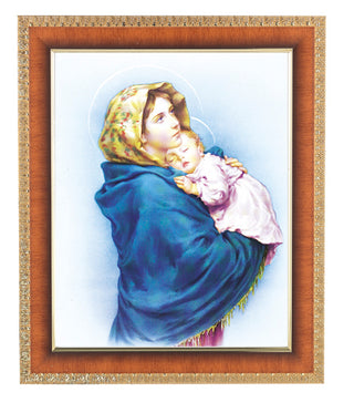 Our Lady Of The Street In Cherry Frame 10.25X12.25" 8X10 Print