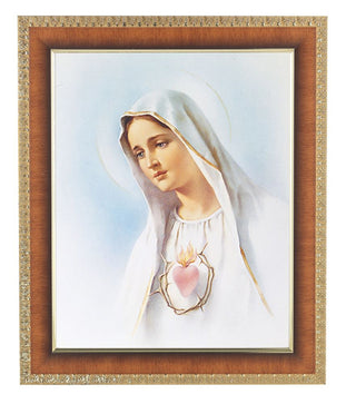 Immaculate Heart Of Mary Cherry Frame 10.25X12.25" 8X10Prt