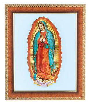 Our Lady Of Guadalupe In Cherry Frame 10.25X12.25" 8X10Prt