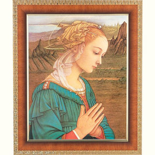 Lippi-Madonna Cherry Frame 10.25X12.25" 8X10 Print