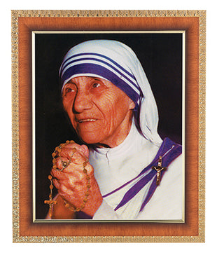 Mother Teresa Cherry Frame 10.25X12.25" 8X10 Print