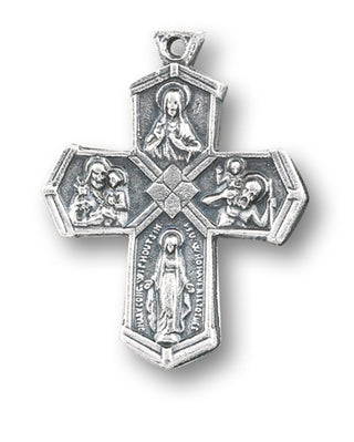 Silver Oxidized Four Way 25-Pack