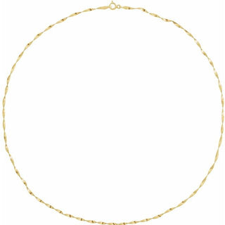1.6 mm Twisted Herringbone Chain