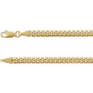 44 Mm Hollow Miami Cuban Curb Chain