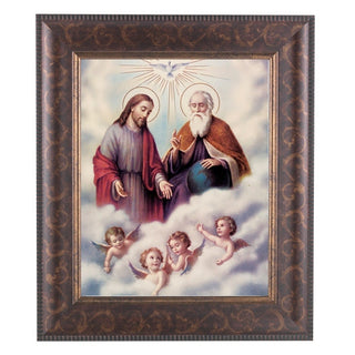 The Trinity In Art Deco Frame 10.25X12.25" 8X10 Print