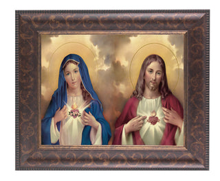 The Sacred Hearts In Cherry Frme10.25X12.25" 8X10 Print