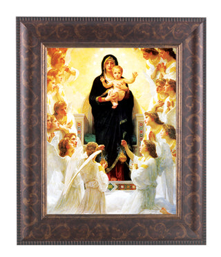 Bouguereau:Queen Of The Angels Art Deco Fm 10.25X12.25"8X10Prt