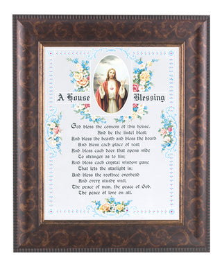 House Blessing-Shj In Art Deco Frame 8X10 Print