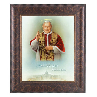 St. John XXIII In Art Deco Frame 10.25X12.25" 8X10 Print