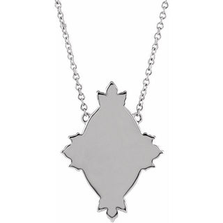 Platinum 1/5 CTW Natural Diamond Miraculous 18" Necklace