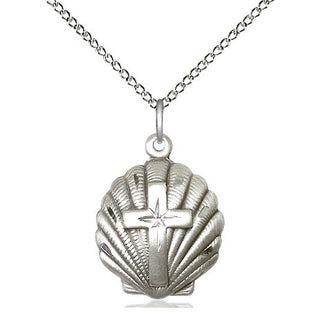 Sterling Silver Cross Medal Religious Jewelry