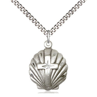Sterling Silver Cross Medal Religious Jewelry