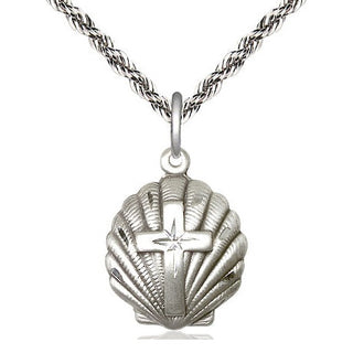 Sterling Silver Cross Medal Religious Jewelry