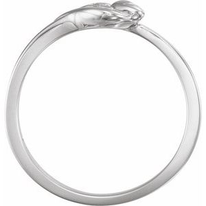 Sterling Silver The Unblossomed Rose Ring