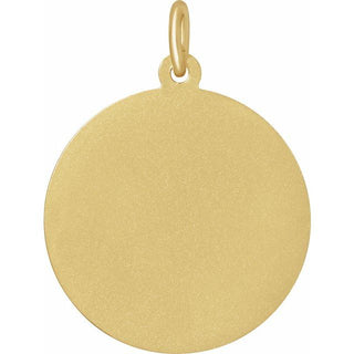 14K Yellow 22 mm St. Joseph Medal