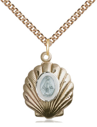 14kt Gold Miraculous Medal