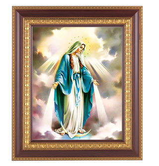 Our Lady Of Grace In Cherry Frame 10.25X12.25" 8X10 Print