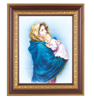 Our Lady Of The Street In Cherry Frame 10.25X12.25" 8X10 Print