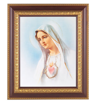 Immaculate Heart Of Mary Cherry Frame 10.25X12.25" 8X10Prt