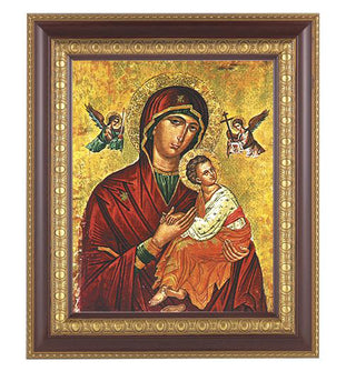 Our Lady Of Passion In Cherry Frame 10.25X12.25" 8X10 Print