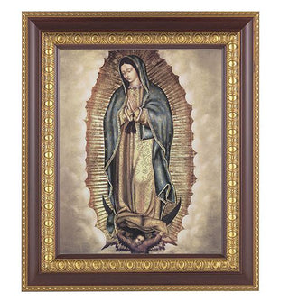 Our Lady Of Guadalupe In Cherry Frame 10.25X12.25" 8X10Prt