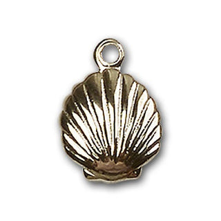 Gold-Filled Shell Pendant