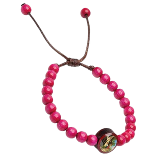 6-pack - Pink Guardian Angel Bracelet