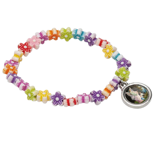 Bulk Girl's Guardian Angel Heart Bracelet