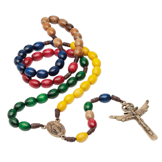 Missionary Rosary with Gold Crucifix