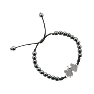 4-Pack - Immaculate & Sacred Hearts Hematite Bracelet