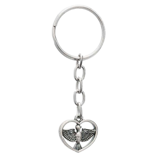Bulk Holy Spirit Silver-Tone Keychain